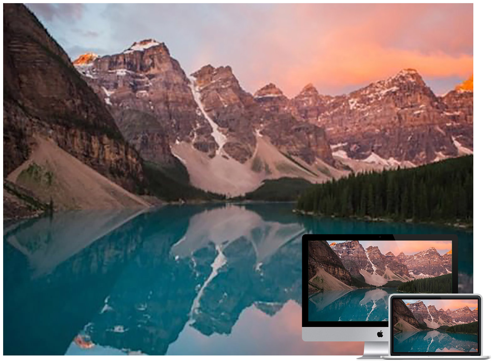 sunrise-at-moraine-lake-wallpaper